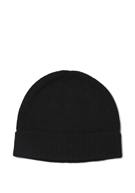 cappello beanie uomo nero ROBERTO COLLINA | 253M20051M2009
